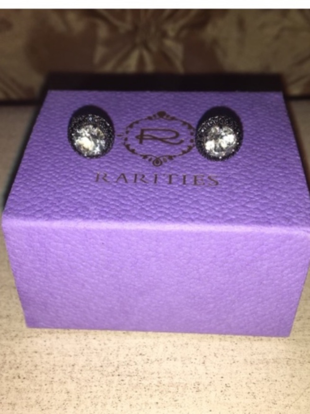 Rarities by Carol Brodie Black Spinel Studs 💎